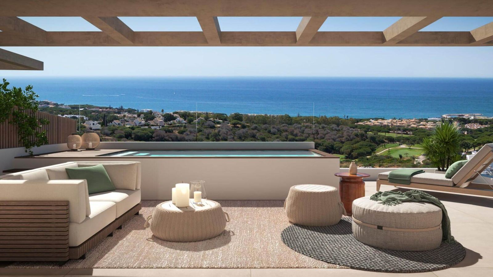 02 luxury poolside terrace